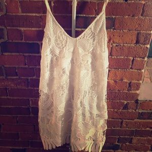 Beautiful lacy white dress